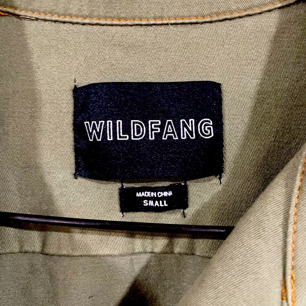 Wildfang Army Green Shorts Jumpsuit - Size Small